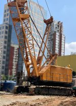 BUCYRUS 71-RB RUSTON BUCYRUS SUPER CRANE 1985 100 TON.