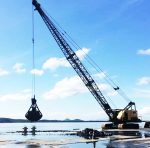 BUCYRUS ERIE 54B LC HD 1972 - 85 TON. - PINÇA - DRAGLINE - CLAMSHELL