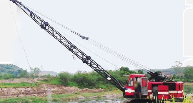 NOBAS UB 80 35 TON. – DRAGLINE – FABR. ALEMÃ