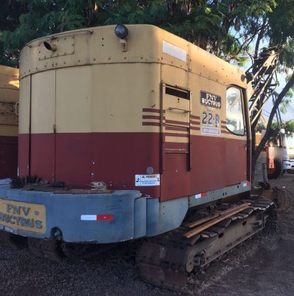BUCYRUS-FNV 22B 1975 E 1980 - 3 UNIDADES