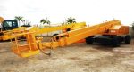 PLATAFORMA ELEVATÓRIA XCMG MELIFT 23 M 2008 DIESEL - TRABALHANDO