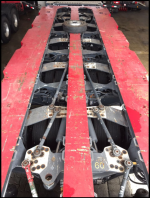 LINHA DE 6 EIXOS AUTOPROPELIDA SCHEUERLE KAMAG K25 2015 - 270 TON.
