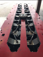 LINHA DE 6 EIXOS AUTOPROPELIDA SCHEUERLE KAMAG K25 2015 - 270 TON.