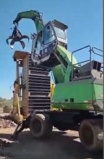 MANIPULADOR DE SUCATAS SENNEBOGEN 818 2014