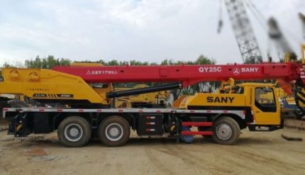 SANY QY25C 2009 E STC250H 2011 25 TON.