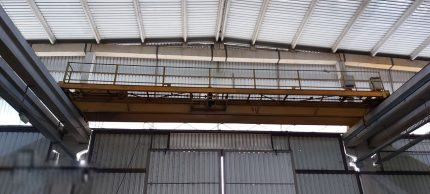 PONTE ROLANTE 5 TON. VÃO DE 14 M. ALT. 8 M