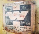 PATROLA/MOTONIVELADORA HUBER-WARCO