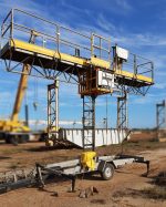 PLATAFORMA MÓVEL ELEVATÓRIA ELECTROELSA EP3125 T 30 M - 1 TON.