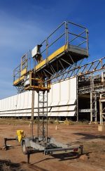PLATAFORMA MÓVEL ELEVATÓRIA ELECTROELSA EP3125 T 30 M - 1 TON.