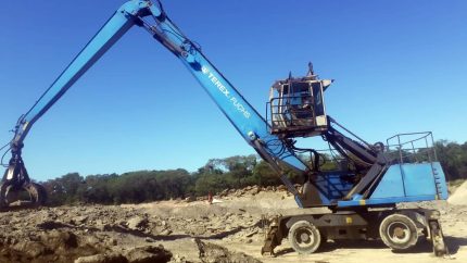MANIPULADOR DE SUCATAS TEREX FUCHS MHL360F 2017