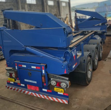 SIDELIFTER STEELBRO MK6 1999 SOBRE CARRETA 3 EIXOS