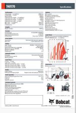 MANIPULADOR TELESCÓPICO BOBCAT T40170 MT2 2009