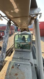 REACH STACKER MILAN 2007 (5 CONTAINERS CHEIOS DE ALTO)
