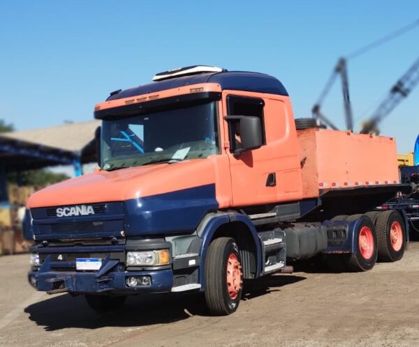 CAVALO MECÂNICO SCANIA R124 6X4 – CMT-250 TON. 2002