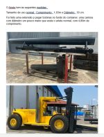 EMPILHADEIRA HYSTER CHALLENGER 520B 25 TON. - com ariete
