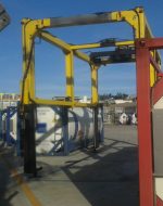 PÓRTICO ESPECIAL PARA MOVIMENTAR CONTAINER 20 PÉS 35 TON.