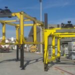 PÓRTICO ESPECIAL PARA MOVIMENTAR CONTAINER 20 PÉS 35 TON.