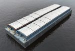 BALSA GRANELEIRA MISSISSIPI 2025 2000 TON. COM TAMPAS DE ALUMÍNIO E GUINCHO