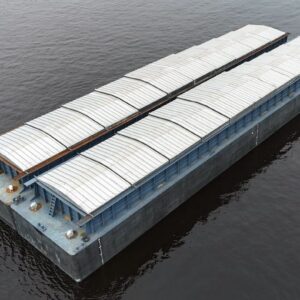 BALSA GRANELEIRA MISSISSIPI 2025 2000 TON. COM TAMPAS DE ALUMÍNIO E GUINCHO