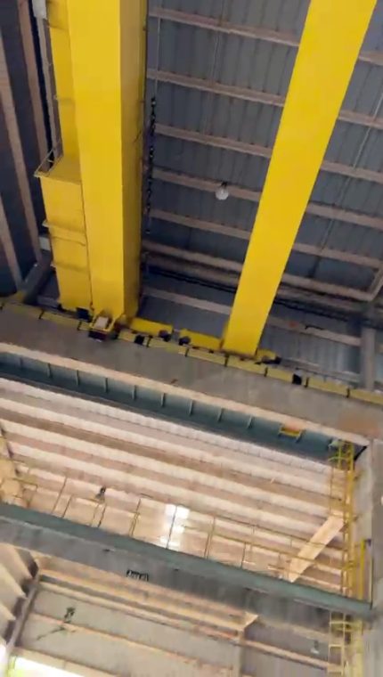 PONTE ROLANTE TERTECMA 50 TON. – VÃO 9 M