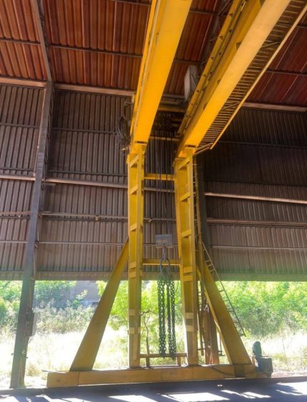 PÓRTICO ROLANTE 35 TON. – VÃO 19 M