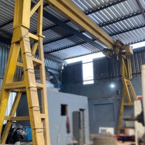 PÓRTICO ROLANTE 5 TON. – VÃO 9 M – ALTURA 4,7 M