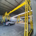 PÓRTICO ROLANTE 2 TON. – VÃO 9 M - ALTURA 4,7 M