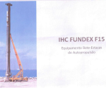 BATE-ESTACAS IHC FUNDEX F15 ANO 1999