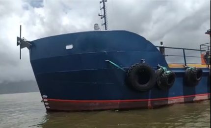 BARCO DE APOIO MARITIMO E PORTUÁRIO 2021 - MOTORIZADO - MAR ABERTO