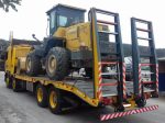 Caminhão Scania 2007 com Prancha e rampa hidráulica 50 ton.
