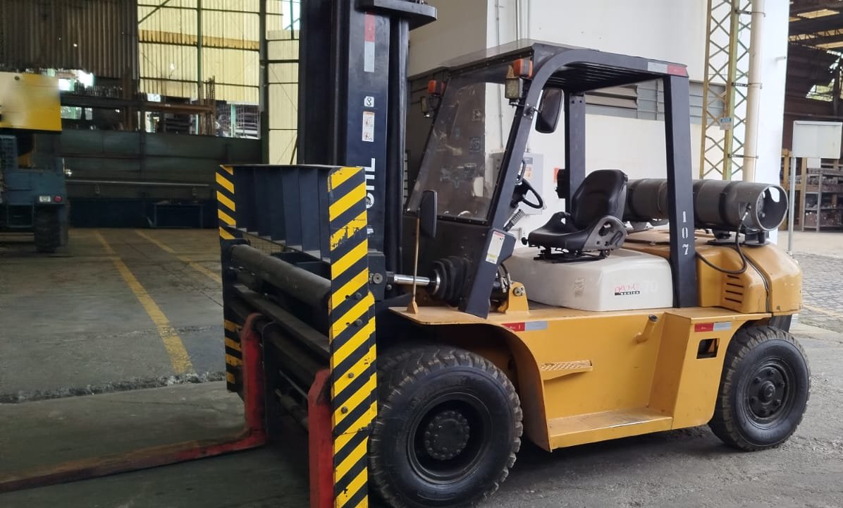 EMPILHADEIRA CHL H2000 CPQYD70 2016 7 TON - GASOLINA - GÁS